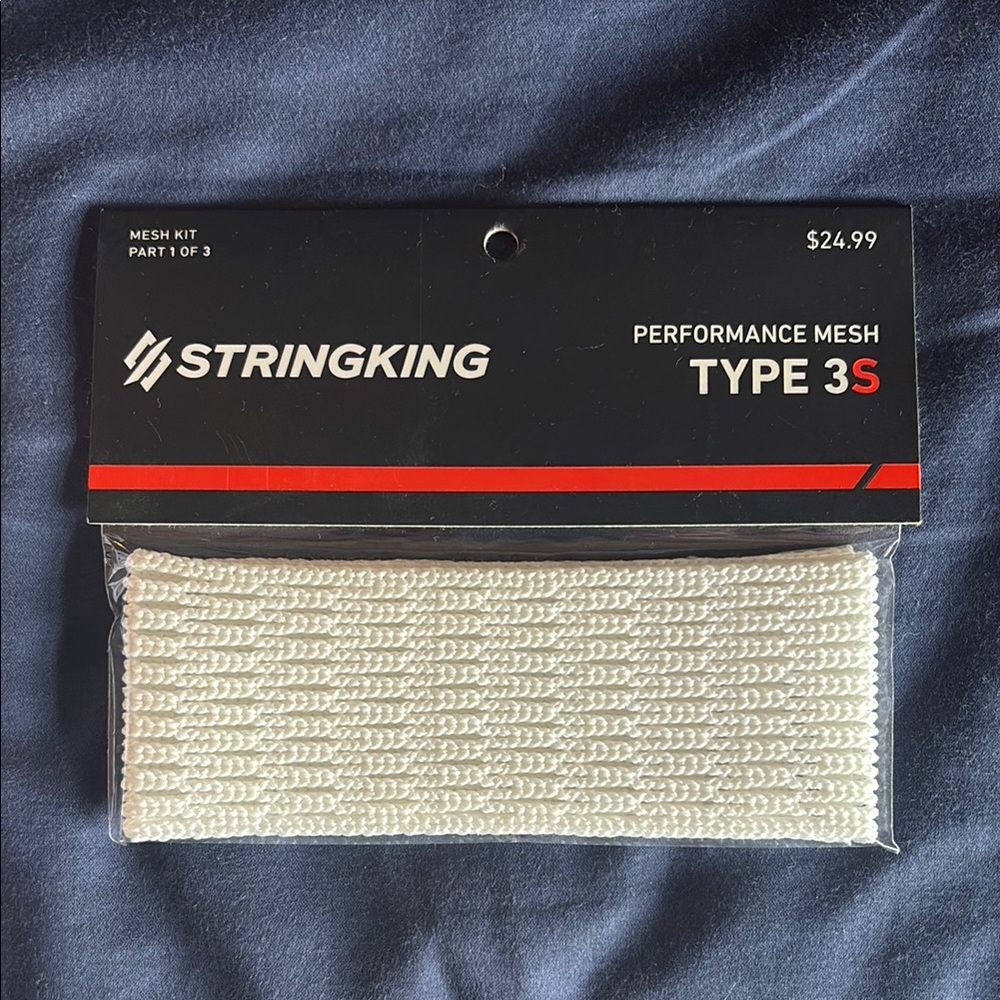 StringKing White Performance Mesh Type 3S